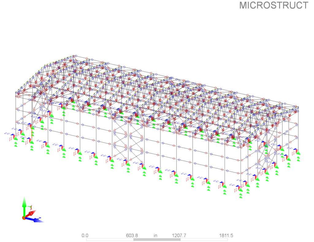 002 portal frame building 2 Microstruct LLC
